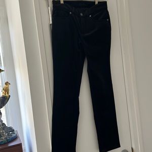 Black Loro Piana size 38 Velvet jeans